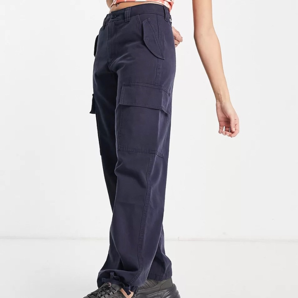 Asos cargo pant navy
